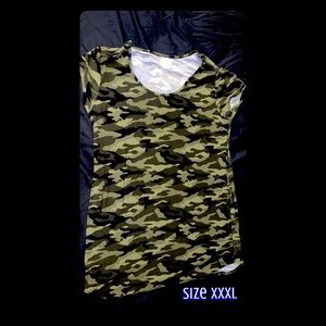 No Boundaries XXL Camo TShirt dress